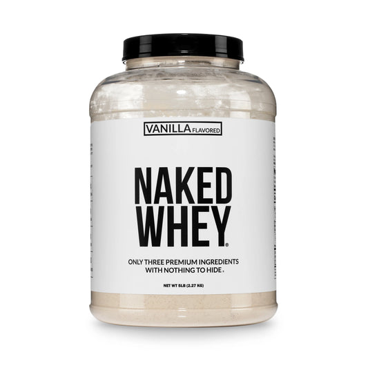 Vanilla Whey Protein Powder | Naked Vanilla Whey - 5LB