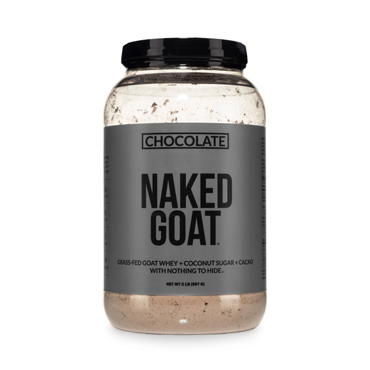 Chocolate Goat Whey Protein Powder | Naked Goat - 2lb