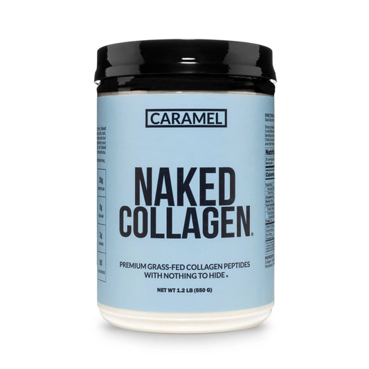 Caramel Collagen Peptides Powder | Naked Collagen - 1.2 LB