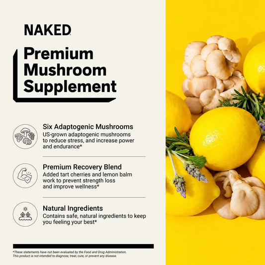 Recovery Mushroom Supplement | Naked Recovery