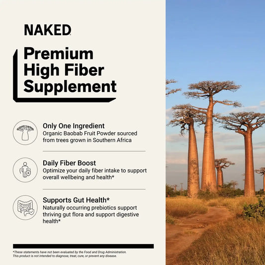 Organic Fiber Supplement | Naked Fiber