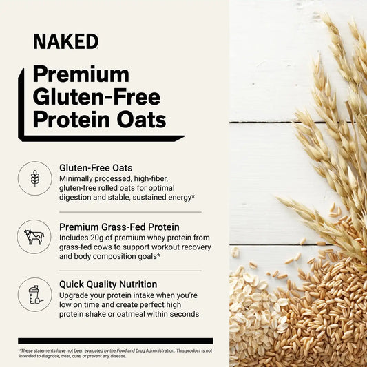 Chocolate Peanut Butter Protein Oats | Naked Oats