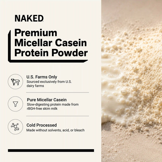 Chocolate Casein Protein Powder - 5LB