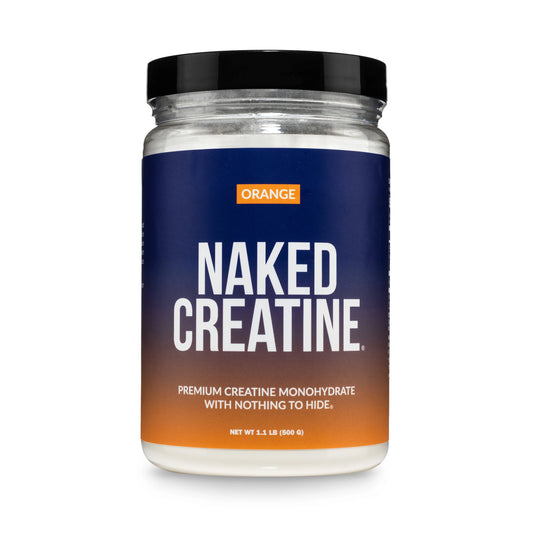 Orange Creatine Monohydrate Powder | Naked Creatine - 1.1LB