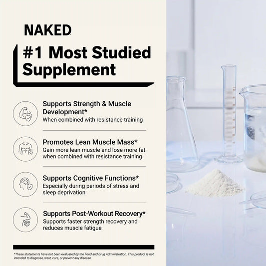 Creatine HCl Travel Packets | Naked Lean Creatine - 30 Servings