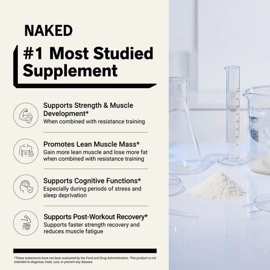 Creatine Capsules | Naked Creatine - 75 Servings
