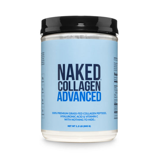 Collagen Peptides with Hyaluronic Acid | Naked Collagen Advanced - 1.3 LB