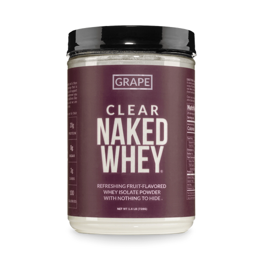 Grape Whey Protein Isolate | Clear Naked Whey