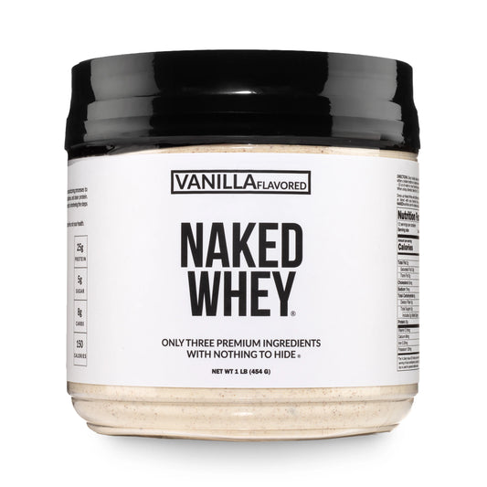 Vanilla Whey Protein Powder 1lb | Naked Vanilla Whey - 1LB