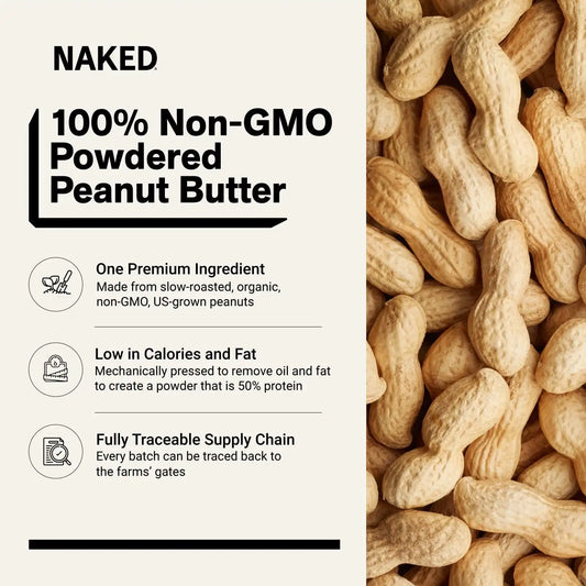 Organic Powdered Peanut Butter | Organic Naked PB - 1.5LB