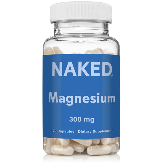 Daily Magnesium Supplement | Naked Magnesium - 120 Capsules