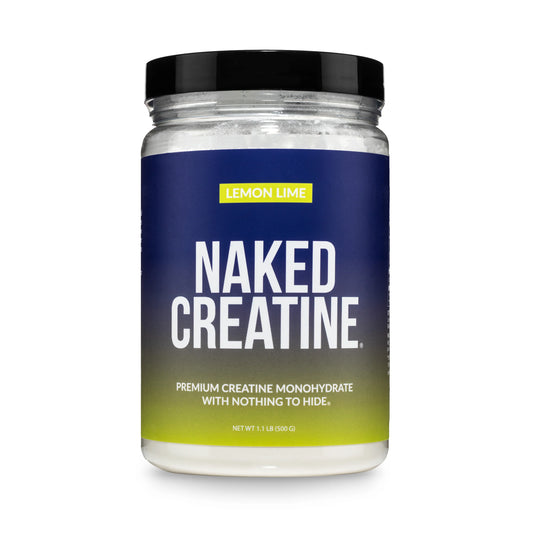 Lemon Lime Creatine Monohydrate Powder | Naked Creatine - 1.1LB